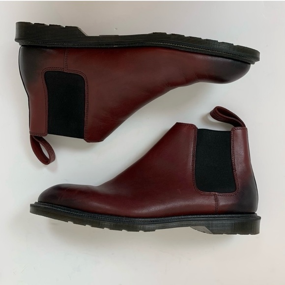 Dr. Martens Wilde Boot in Dark Cherry Red - Sz 10 - Picture 4 of 9